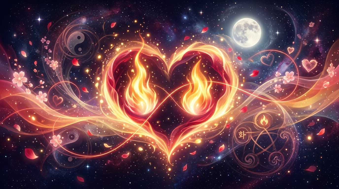 정화(丁火) 연애운 이미지